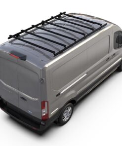 Alternative view of Ford Transit (L2H3 / 130in WB / Hohes Dach) (2013 - Heute) Slimpro Dachträger Kit