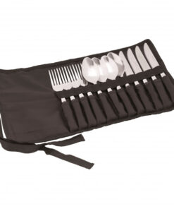 12-teiliges Camping-Besteckset in Tasche – Lagerverkauf